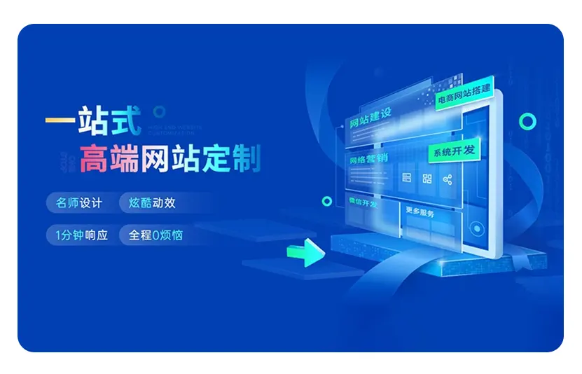 WordPress 网站代搭建服务清单封面图，展示建站流程示意与服务项目图标，用于说明网站代搭建的主要内容与交付范围 - 米渡资源网